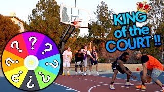 SPIN THE WHEEL King Of The Court!! 2HYPE IRL BASKETBALL!!