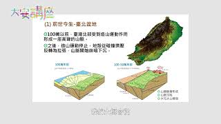 大安講座3陳文山教授「台北盆地前世與今生」