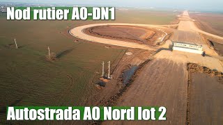 AUTOSTRADA A0 Nord lot 2 | Nod rutier A0 DN1 | Stadiu lucrari 04.03.2023 #umb