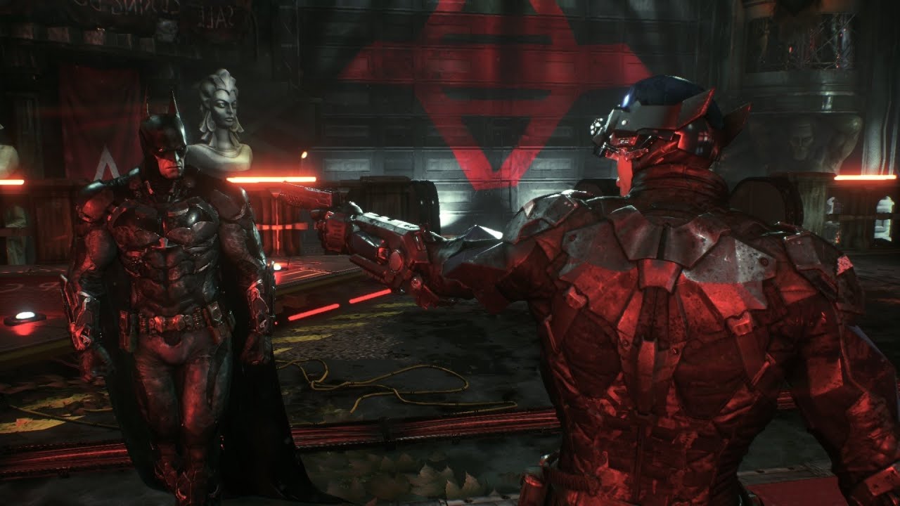 Batman: Arkham Knight - Arkham Knight boss fight (New game plus) - YouTube