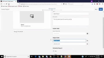 How to generate asset report in AEM