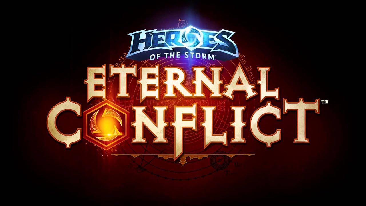 Heroes of the Storm лого. Eternal Conflict. Eternal Expansion. Gamer Storm logo.