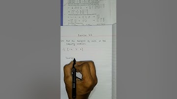 Mathematics 11 class | chapter#2 | Exercise 2.1 | Question 4 | Transpose matrix explanation |