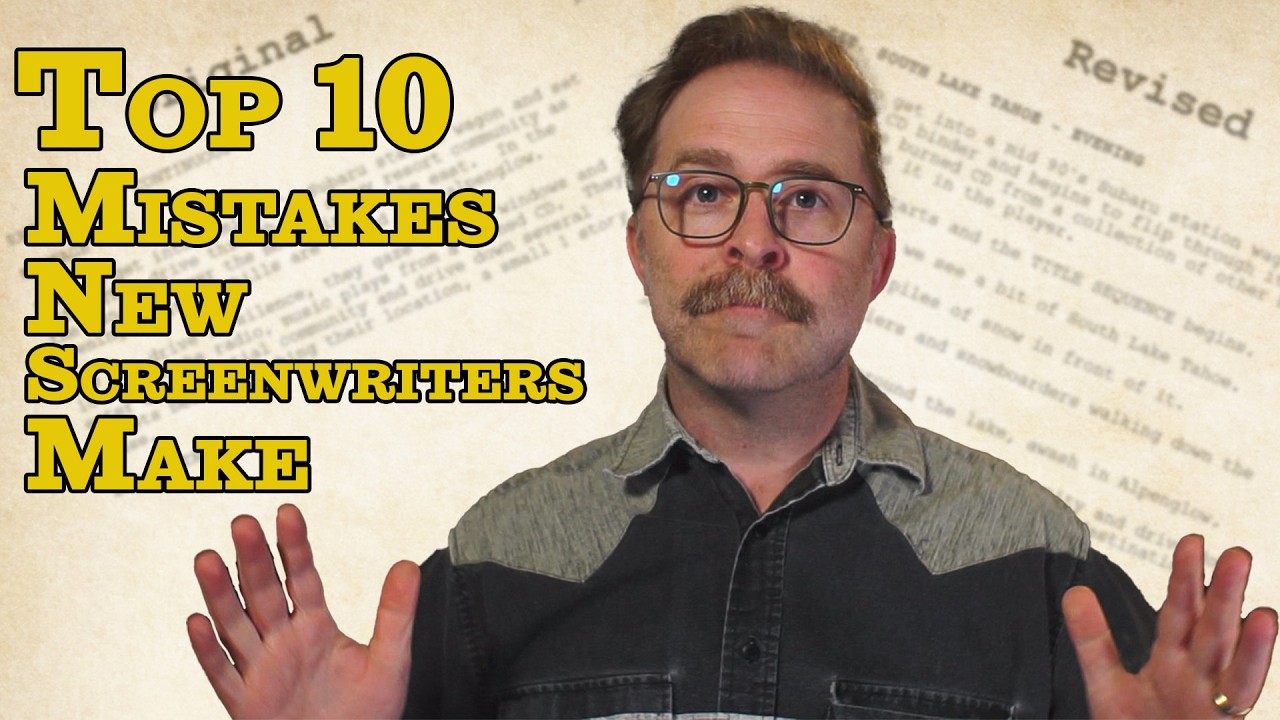 Top 10 Mistakes New Screenwriters Make (I've made all of them!) | Script Writing Tips