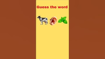 Connect the images and guess the correct word 🧩🤔#shorts #game