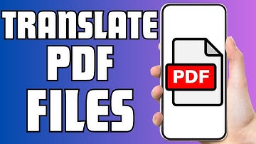 How To Translate Pdf Files To Different Languages | Translate Pdf