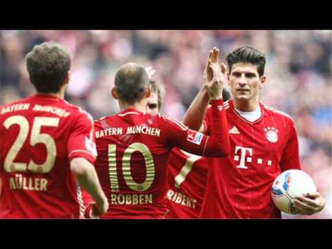 Bayern Munich-FC Basel 7-0 highlights [13/03/2012][HD]