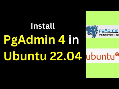Install Pgadmin 4
