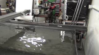 CNC Plasma Cutting Table Water Table Build