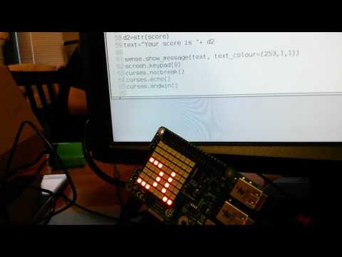 Astro Pi ping pong