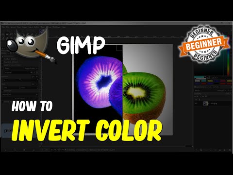 GIMP invert colors  Learn How to use Invert Colors in GMIP?