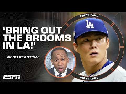 Yamamoto deserves CREDIT for the Dodgers' Game 2 NLCS win 👏 - Stephen A. commends | First Take