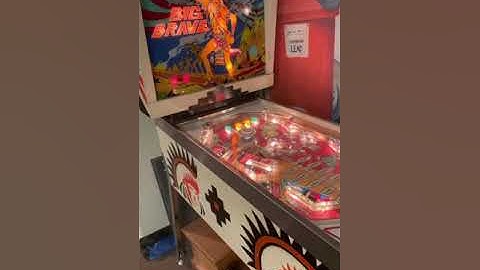 Gottlieb BIG BRAVE pinball machine