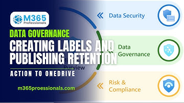 Data Governance  creating labels and publishing retention action to OneDrive
