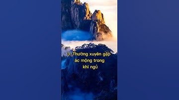 8 DẤU HIỆU TỐ CÁO SỨC KHOẺ CỦA BẠN ĐANG CÓ VẤN ĐỀ                                   #minhsim102