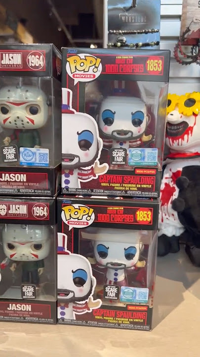 Download lagu Funko Hot Topic Scare Fair 2025 #captainspaulding #horror #jason #michaelmyers #arttheclown #funko