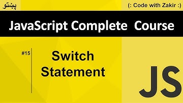 Switch Statement #15 Js Tutorial in Pashto