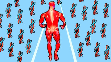 MAX LEVEL in Human Run: 3D Race | Evolution of Human DNA