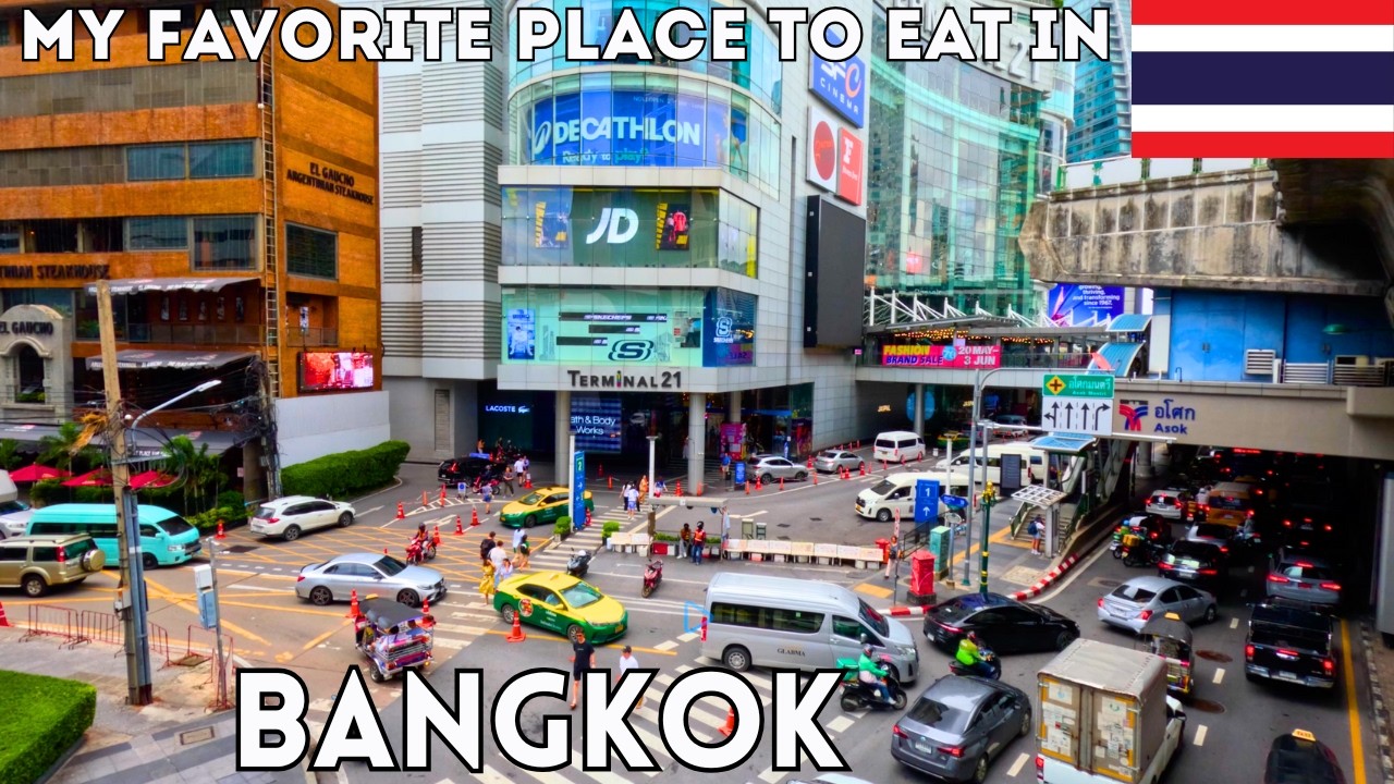 My Favorite Place to Eat in Bangkok, Thailand: Terminal 21 Food Court, Sukhumvit Road