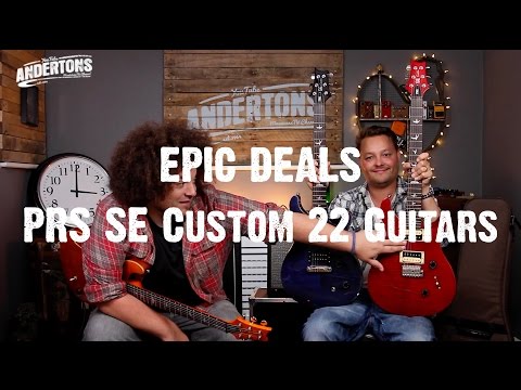 EPIC DEALS - PRS SE Custom 22 Guitars