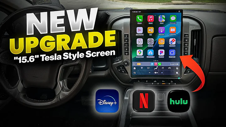 Tesla Style SCREEN 2014-2019 - GMC Sierra / Chevy Silverado - Full Install Tutorial
