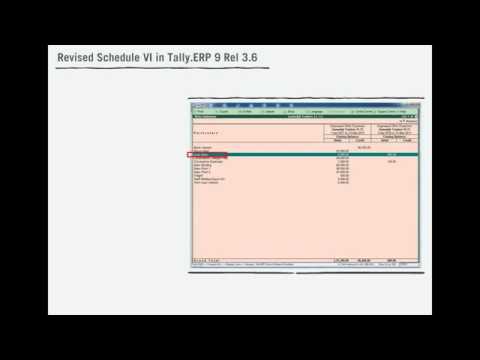 revised schedule vi in tally erp 9 youtube easy balance sheet template account format