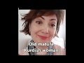 Old mature kurdish woman aye melda ner