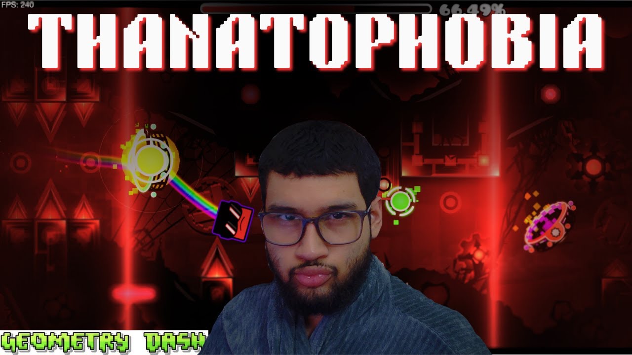 Vulcan beats THANATOPHOBIA (100%) by Artumanka - Geometry Dash