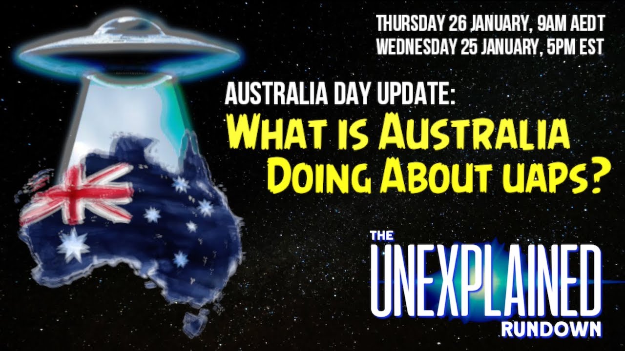 Australia Day Update What is Australia doing about UAPs? YouTube