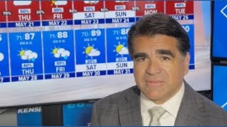 Nice days, stormy nights through the week