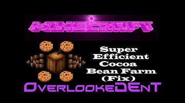 Cocoa Bean Farm v3 (Mono-stable Fix)- Minecraft Xbox 360/PS3 - [Tutorial]