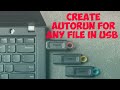 Create Autorun for any file in USB pen drive