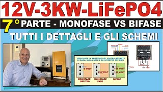 INVERTER MONOFASE VS BIFASE #fotovoltaico #faidate