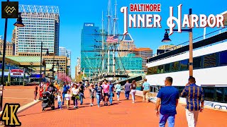 Baltimore Inner Harbor 2022 walking tour