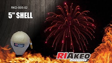 DISPLAY SHELL-5 INCH RKD-S05-02 | RIAKEO FIREWORKS
