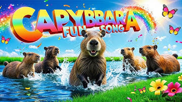 Capybara Fun Song - The Cutest Party Ever!