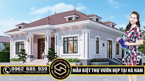 Mẫu Thiết Kế Biệt Thự 1 Tầng Mái Nhật Đẹp Và Sang Trọng