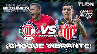 Resumen y goles | Toluca vs Necaxa | Grita México BBVA AP2021 - J14 | TUDN