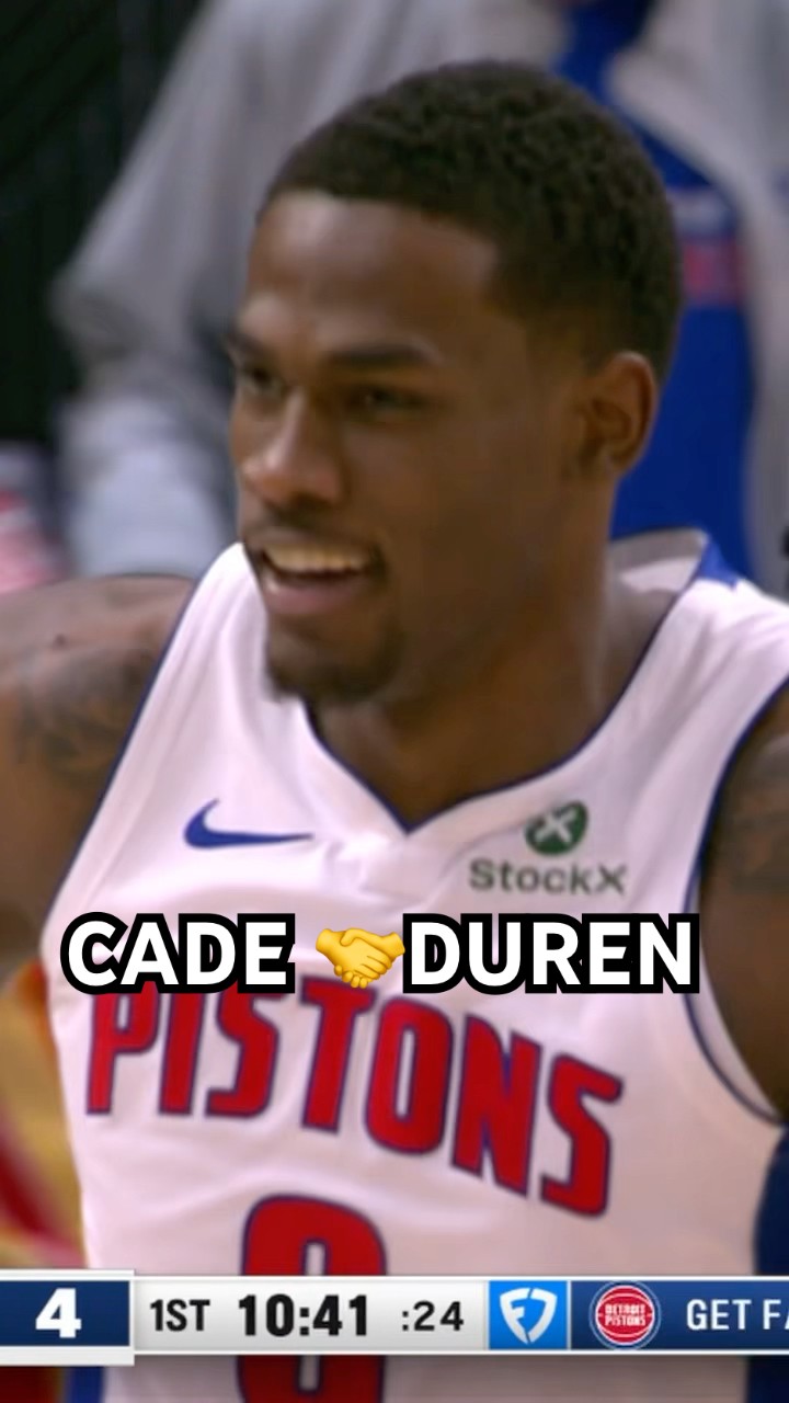 This Cade to Jalen Duren connection is amazing ?‍?