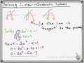 Solving Linear-Quadratic Systems