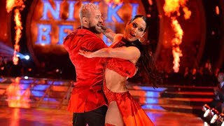 Nikki Bella And Artem Chigvintsev Tango Week 1 Dancing With The Stars