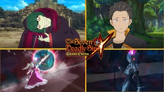 All Re:Zero Ultimate Animations and Cutscenes! | Seven Deadly Sins: Grand Cross