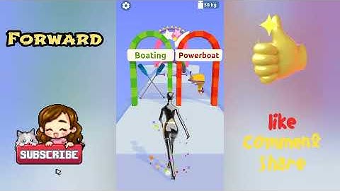 Forward vs Reverse Gaming in Body Race Fmg | All Levels Gameplay ios