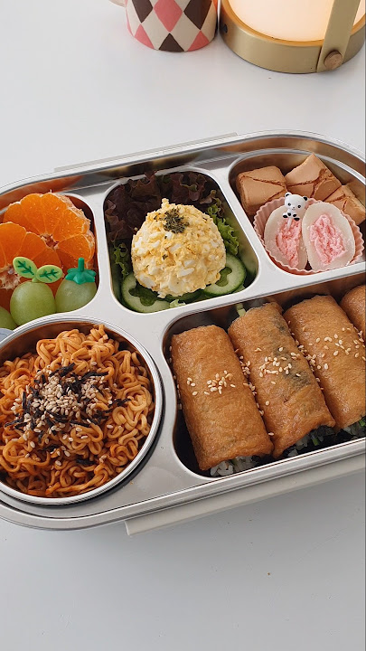 🔥 Pack my Lunchbox with me 🍱 #asmr #bento #lunch #shorts