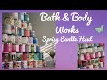 MASSIVE Spring Bath & Body Works Candle Haul|2020🐝💐