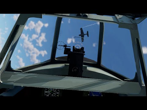 War Thunder [SIM|VR] – Fight with a Sneaky Friend (J2M2 vs F6F-5)
