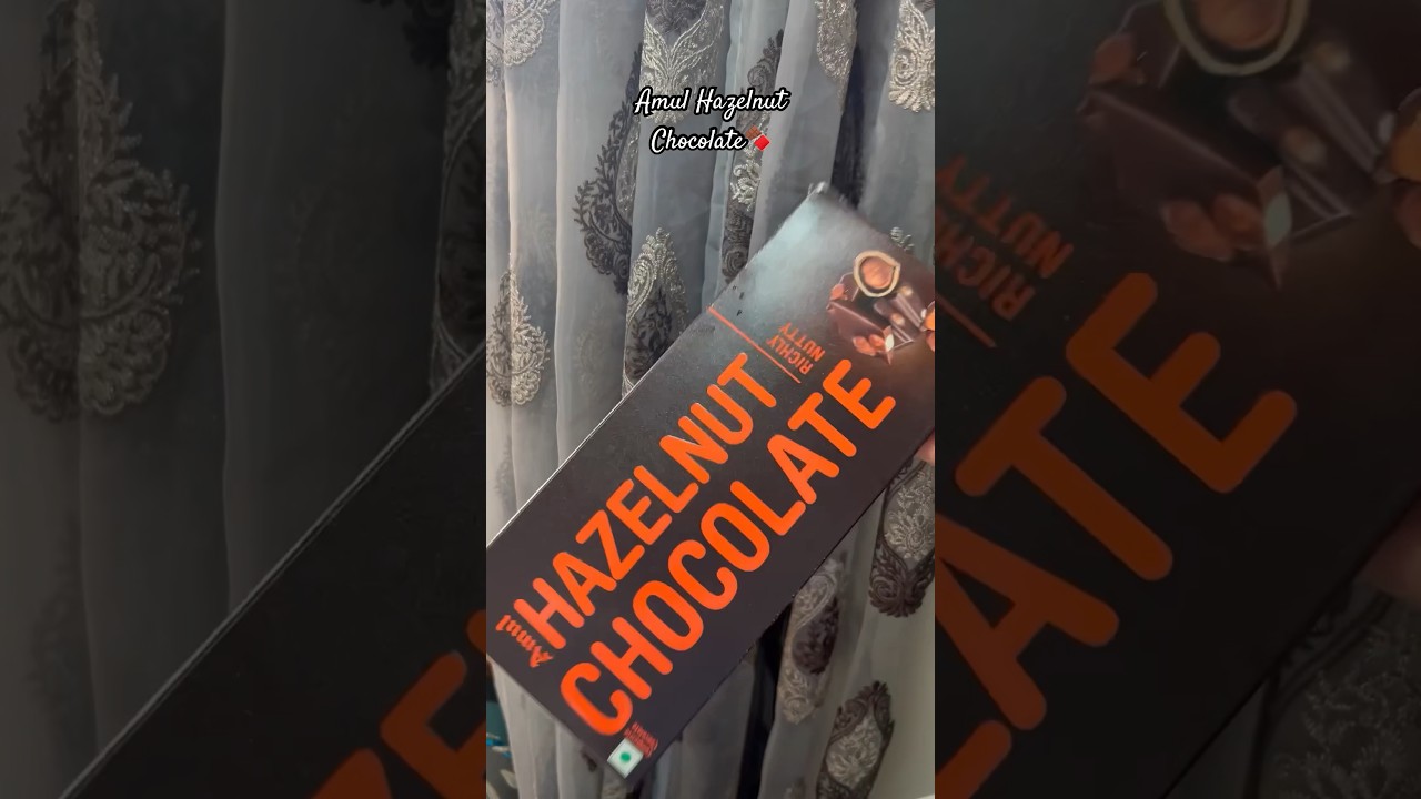 Amul hazelnut Chocolate 🍫