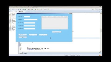 Display records in JTable from MySql - Java GUI - Demo