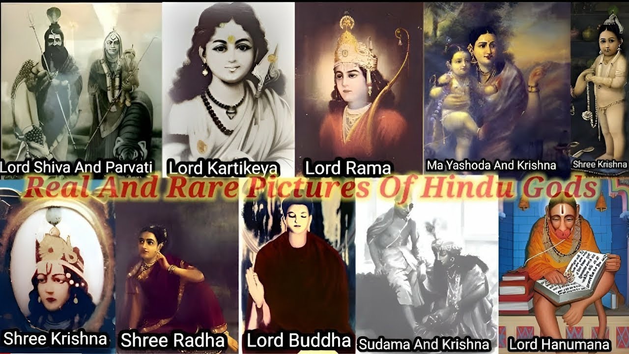 Rare Images Of Hindu Gods | #mahadeva #krishna #rama #radha ...