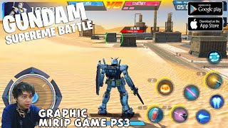 Gundam Terbaik Di Mobile - GUNDAM SUPEREME BATTLE Gameplay Android IOS screenshot 4
